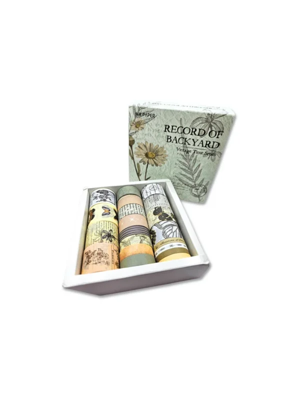 Washi Tapes Memórias do Jardim: 20 Rolos de Elegância
