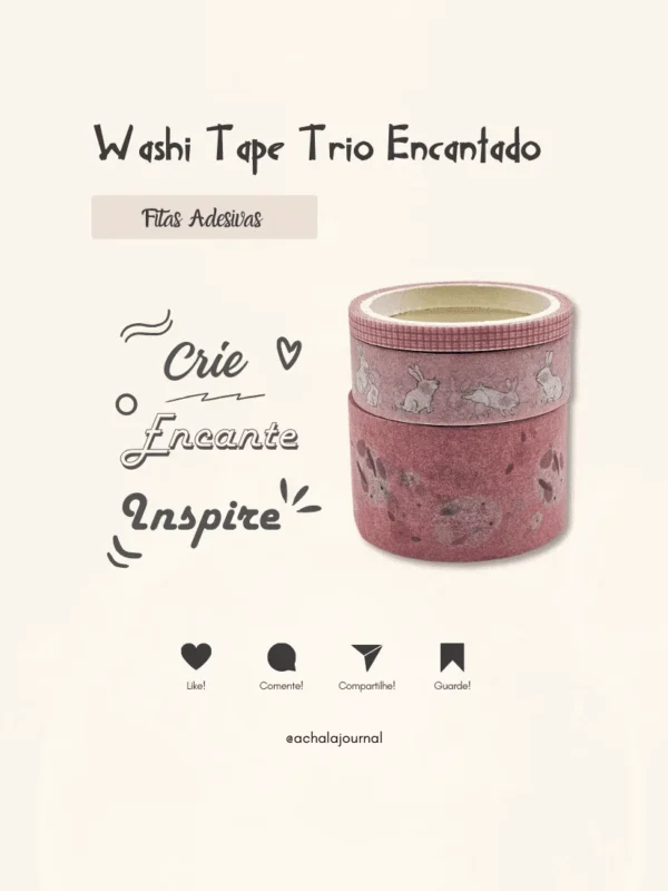 Washi Tape Trio Encantado