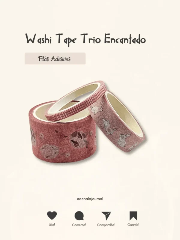 Washi Tape Trio Encantado