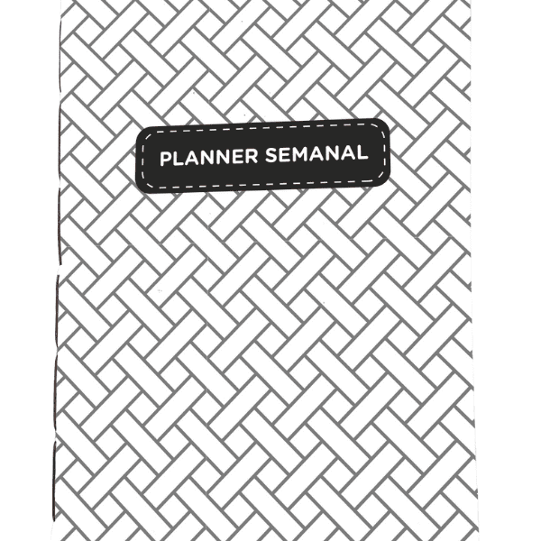 Planner Achala Journey Trama - Insert Semanal Premium Não Datado