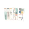 Achala Kit Adesivos para Planner - Toques de Serenidade