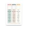 Achala Kit Adesivos para Planner - Toques de Serenidade