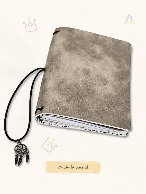 Planner Achala Charme Místico - Capa com Sofisticação e Magia - Tipo Midori
