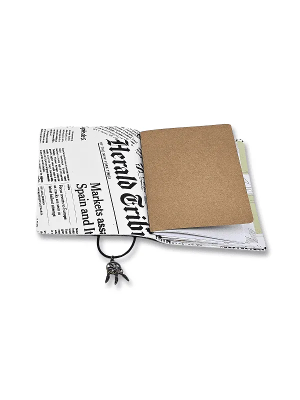 Planner Achala Charme Místico - Capa com Sofisticação e Magia - Tipo Midori