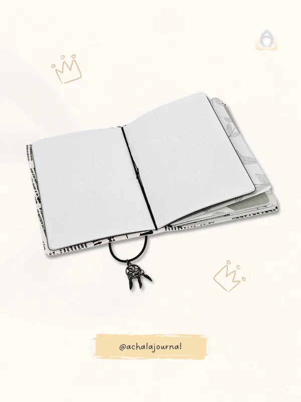 Planner Achala Charme Místico - Capa com Sofisticação e Magia - Tipo Midori