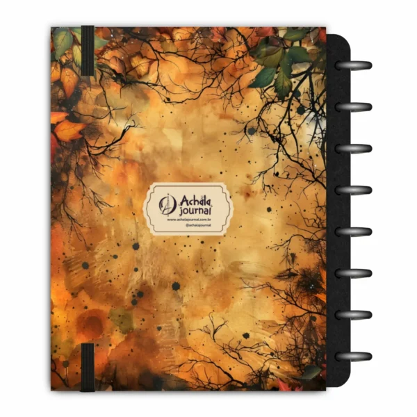 Capa Planner Modular Mistério da Floresta - Achala papelaria e planners