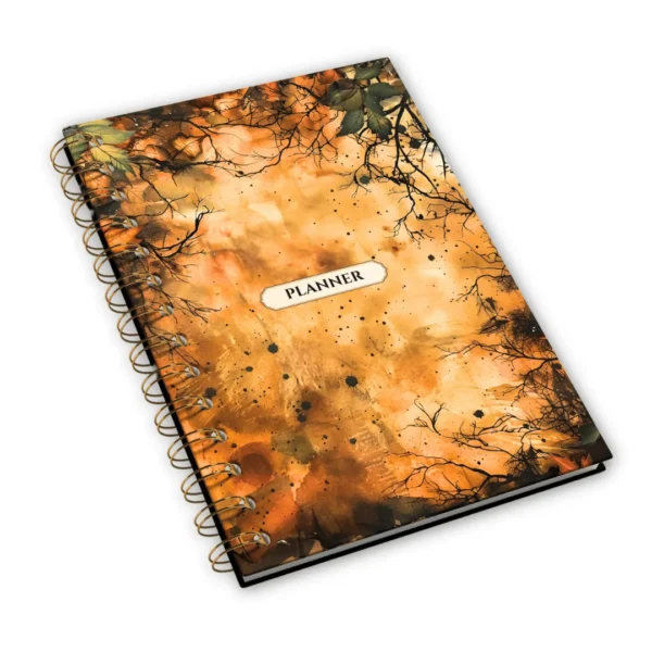 Planner 2025 Anual Datado Journey Mistério da Floresta - Paper 90g