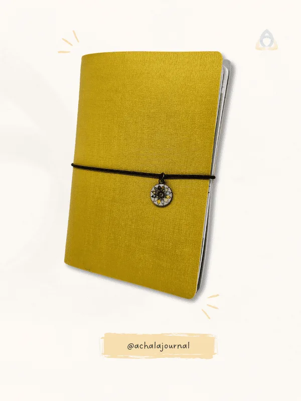 Capa Planner Achala Ouro Mandala - Tipo Midori