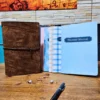 Kit Planner Modular de Elástico Datado Trimestral - Monte o Seu - Tipo Midori - Branco 90g