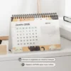 Detalhe da encadernação em Wire-O e suporte resistente