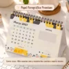 Planner Mensal 2027 A5 Visão Ampla Rotina e Metas Visão Mensal Ampla e Área de Anotações Planner Gatinhos